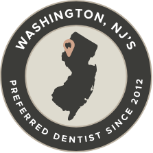 Washington New Jersey's Preferred Dentist badge