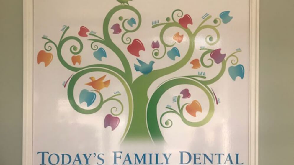 Today's Family Dental sign
