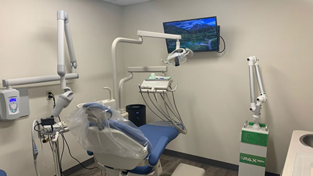 Dental exam room